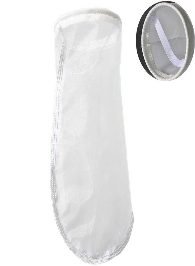 Honritone Nylon Mesh Filter Socks 7 Inch Ring 150 Micron 16 Inch Long NMO Aquarium Filter Bags -1Pack (150 Micron 7" x 16") - Image 1